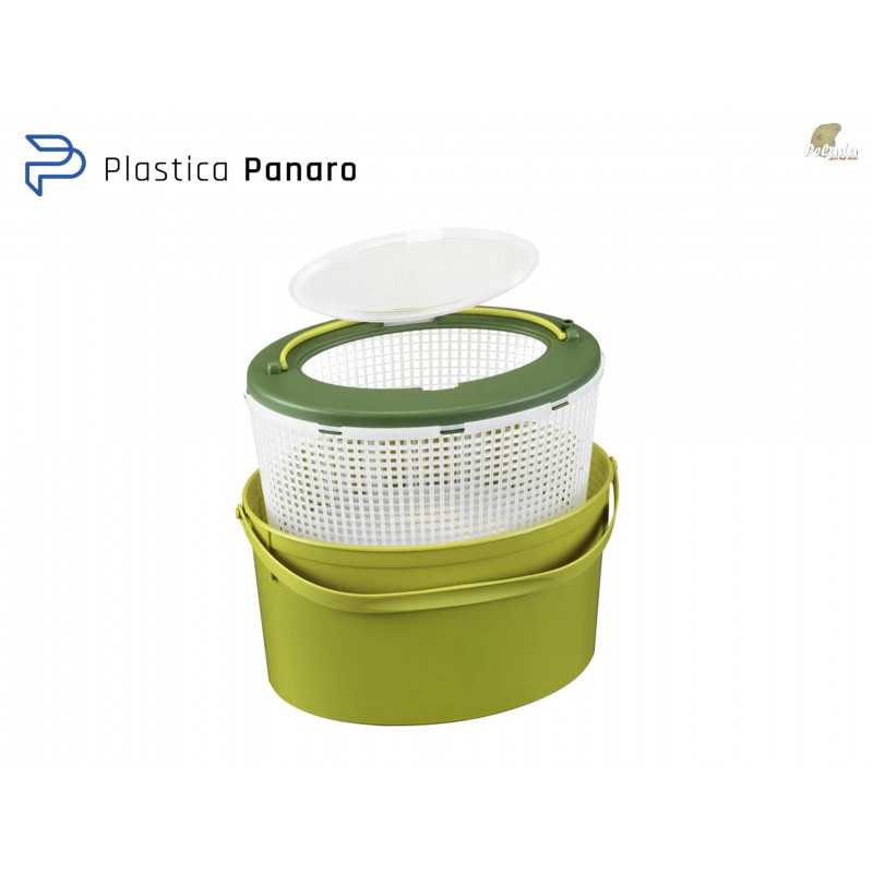 Plastica Panaro Kedrovnica Olivovo Zelená 7 litrov