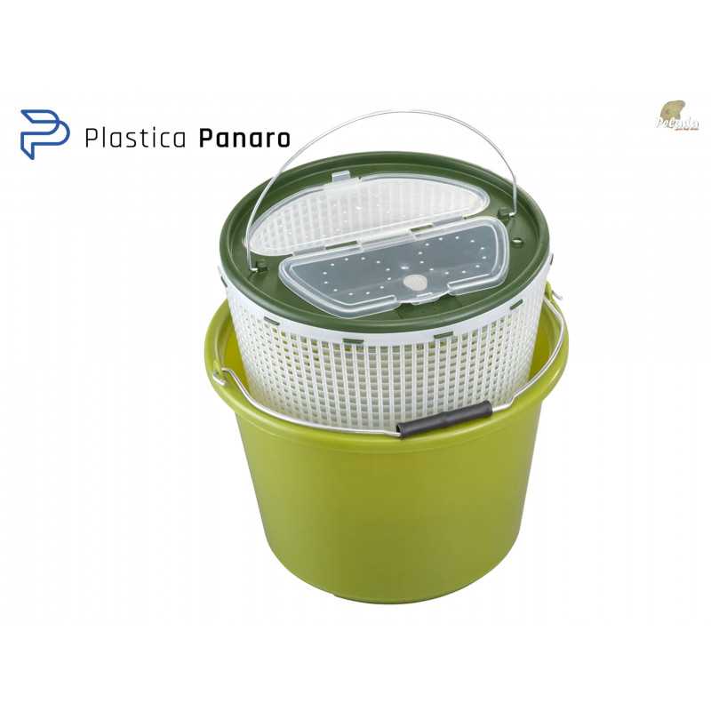 Plastica Panaro Kedrovnica Olivovo Zelená 12 litrov