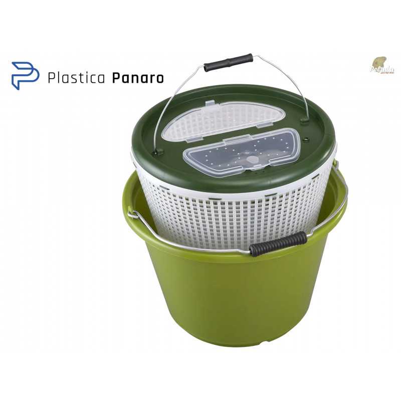 Plastica Panaro Kedrovnica Olivovo Zelená 18 litrov