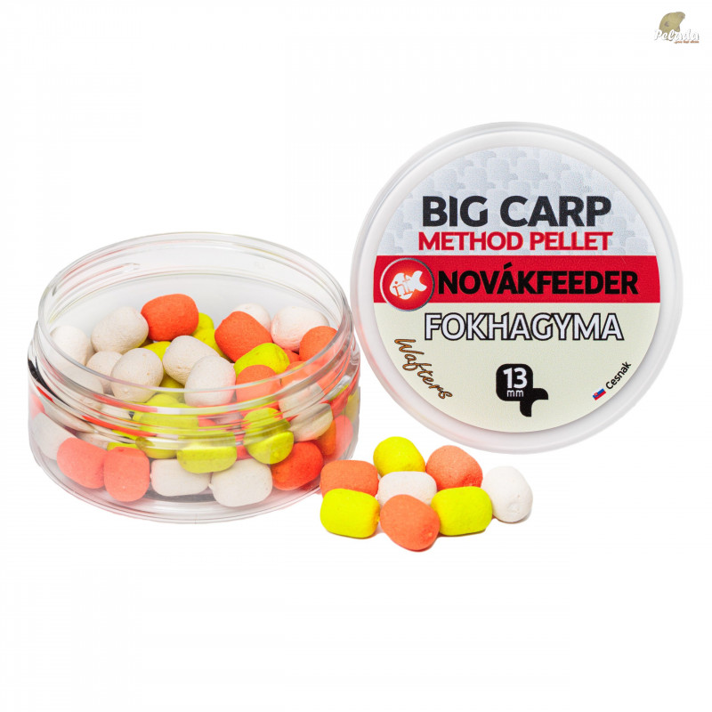 NOVÁKFEEDER Big Carp Method Pellet Wafters 13mm 30g - Fokhagyma Cesnak
