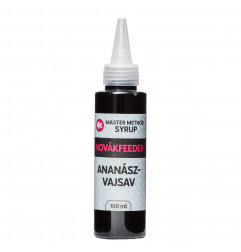 NOVÁKFEEDER Master Method Syrup Ananás-Kyselina Maslová 100ml