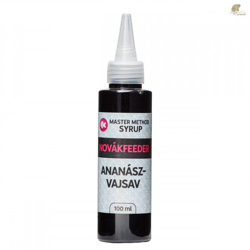 NOVÁKFEEDER Master Method Syrup Ananás-Kyselina Maslová 100ml