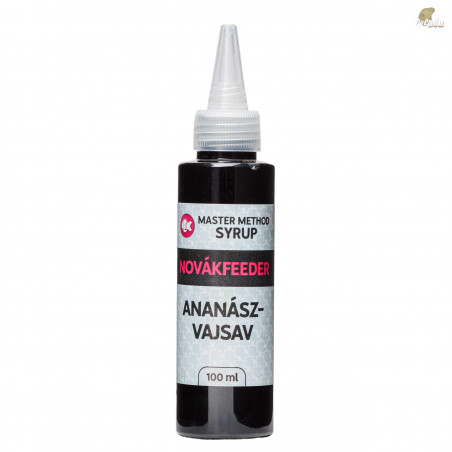 NOVÁKFEEDER Master Method Syrup Ananás-Kyselina Maslová 100ml