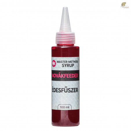 NOVÁKFEEDER Master Method Syrup 100ml - Sladké Korenie