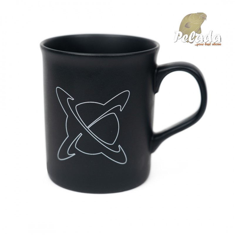CC Moore Matný Čierny keramický hrnček Black Mug s logom
