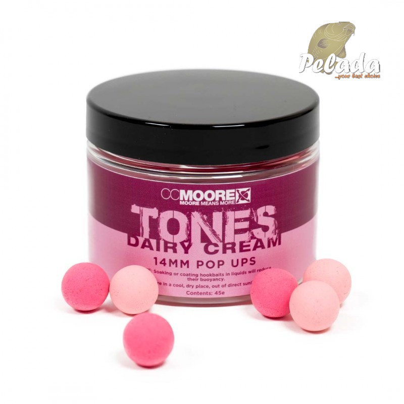 CC Moore Plávajúce Boilies Tones Pop-Ups Dairy Cream