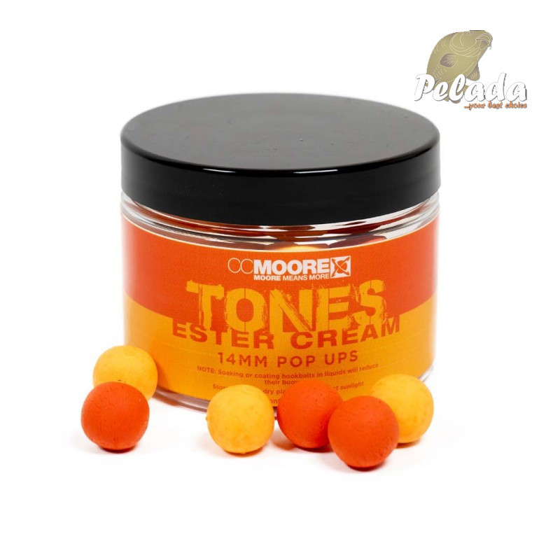 CC Moore Plávajúce Boilies Tones Pop-Ups Ester Cream