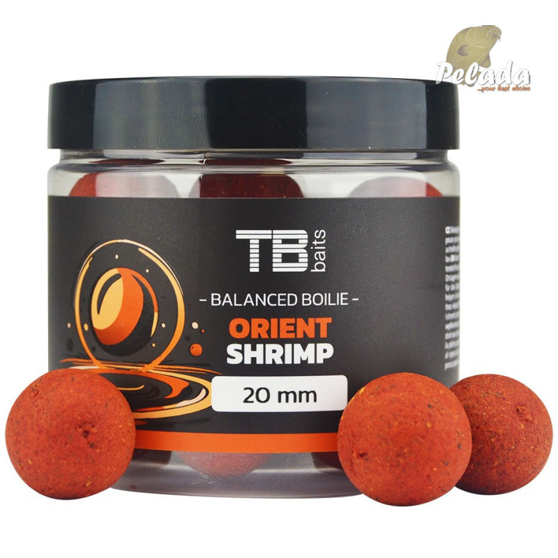 TB Baits Vyvážené Boilies Balanced + Atraktor Orient Shrimp 100g