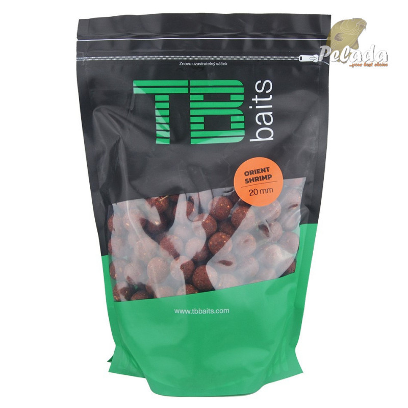 TB Baits Hotové Boilies Orient Shrimp 1kg