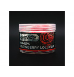 SQUAT Carp Plávajúce Boilies Pop-Up 60g - Strawberry Lollipop
