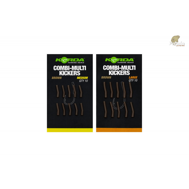 Korda Rovnátka Combi Multi Kicker Brown Hnedé 10ks