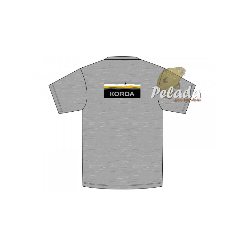 Korda Tričko Lakebed Tee Grey