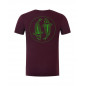 Korda Tričko Mandala Burgundy