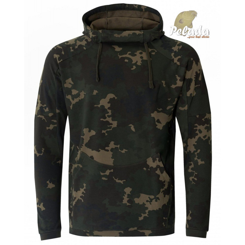 Korda Mikina Lightweight Hoodie Dark Kamo