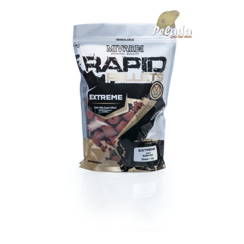 Mivardi Rapid pelety Extreme Robin Red 1kg