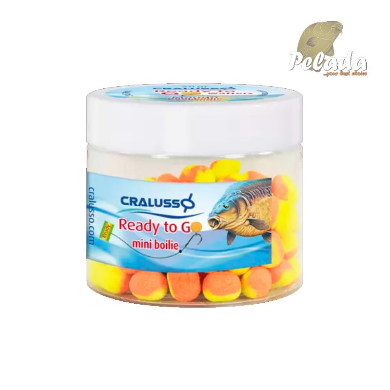 CRALUSSO Ready to GO Mini Boilies Wafters 9x11mm - Mango 40g