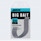 BKK kované háčiky s očkom - BIG BAIT