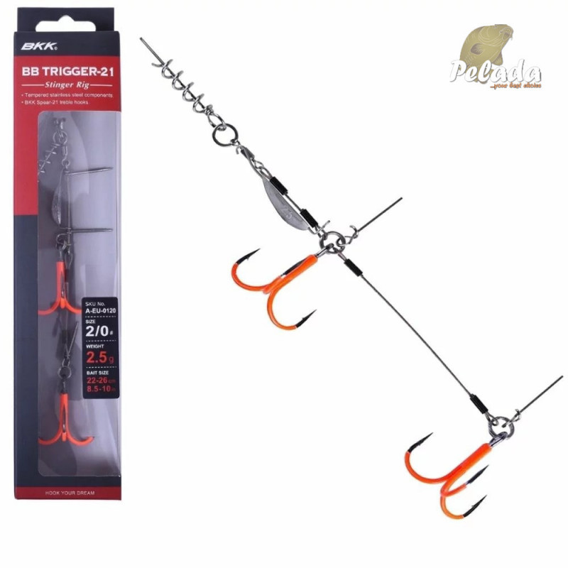 BKK Systém na dravcov Stinger BB Trigger-21 UVO Stinger Rig