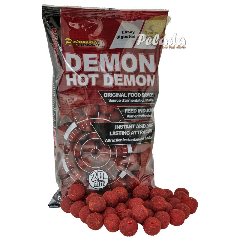 Starbaits Hotové Boilies Demon Hot Demon 800g
