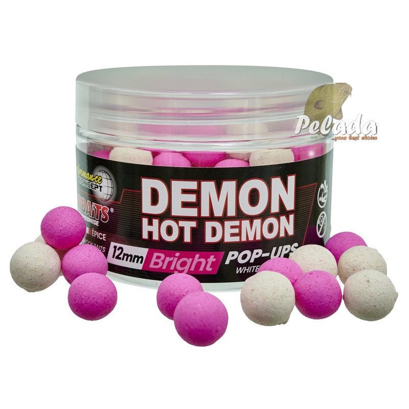 Starbaits Plávajúce Boilies Bright Pop-Ups Demon Hot Demon 50g