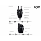 Esox Sada Signalizátorov K2 + Snag Gear + Swingre Set 4+1