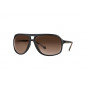 Fox Polarizačné Okuliare AV8 Black & Camo - Brown Lense