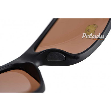 Fox Rage Polarizačné Okuliare Matt Black Wrap Brown Lens