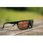 Fox Rage Polarizačné Okuliare Matt Black Wrap Brown Lens