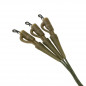 Trakker Hotová Montáž Leadfree Leadclip Leader 75cm 45lb 3ks