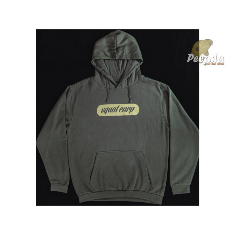 Squat Carp Mikina Green Zelená s logom