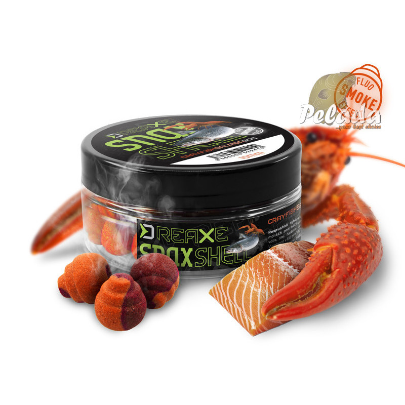 Nástraha D SNAX SHELL Wafters Rozpustné 30g - Losos Rak