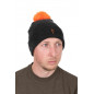 Fox Čiapka Collection Bobble Hat Black Orange