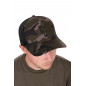 Fox Šiltovka Black Camo Trucker Cap