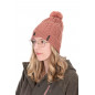 Fox Čiapka Ladies Knitted Bobble Hat
