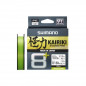 Shimano Splietaná Šnúra Line Kairiki 8+ Mantis Green Zelená 0.13mm 8.3kg 150m