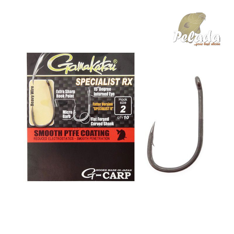 Háčik GAMAKATSU G-Carp Specialist RX Hook PTFE Coating