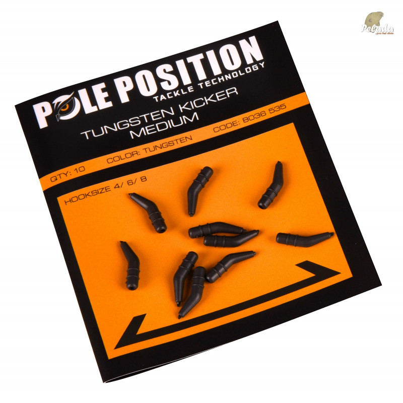 POLE POSITION Rovnátko Tungsten Kickers Medium 10ks
