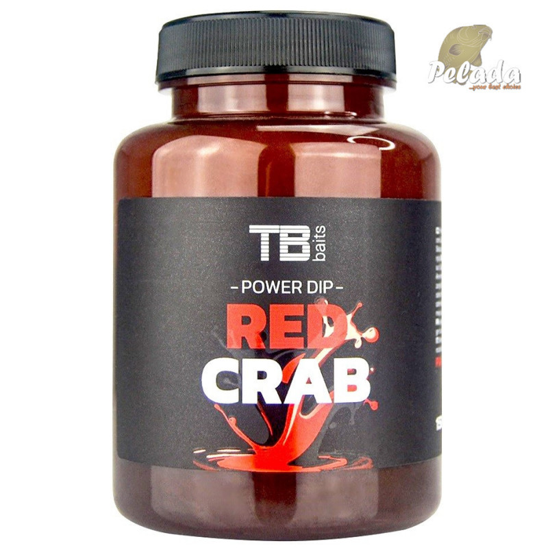 TB Baits Power Dip Red Crab 150 ml