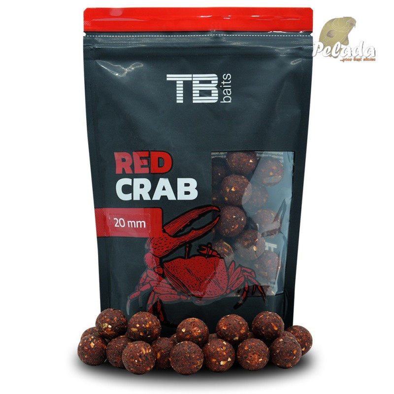 TB Baits Hotové Boilies Red Crab 250g