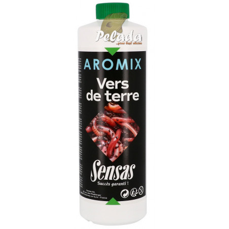 Sensas Tekutý Booster Aromix Vers de Terre Červík-Hnoják 500ml