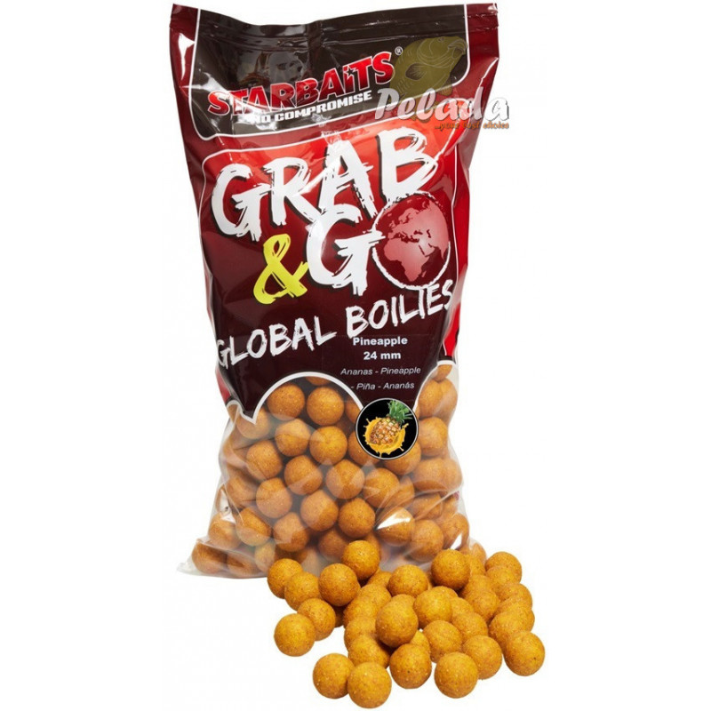 Starbaits G&G Global Boilies Pineapple Ananás 20mm 2,5kg