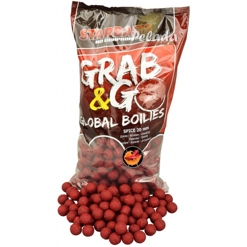 Starbaits G&G Boilies Global Spice Korenie 14mm 2,5kg