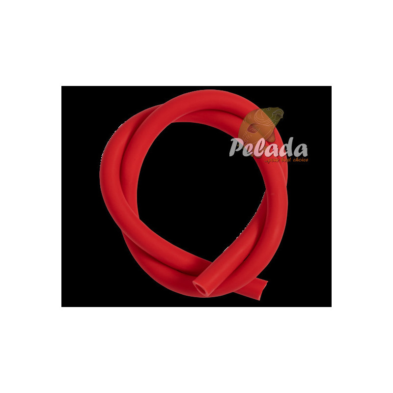 BLACK CAT Rig Tube gumová hadička L Red Červená 1m