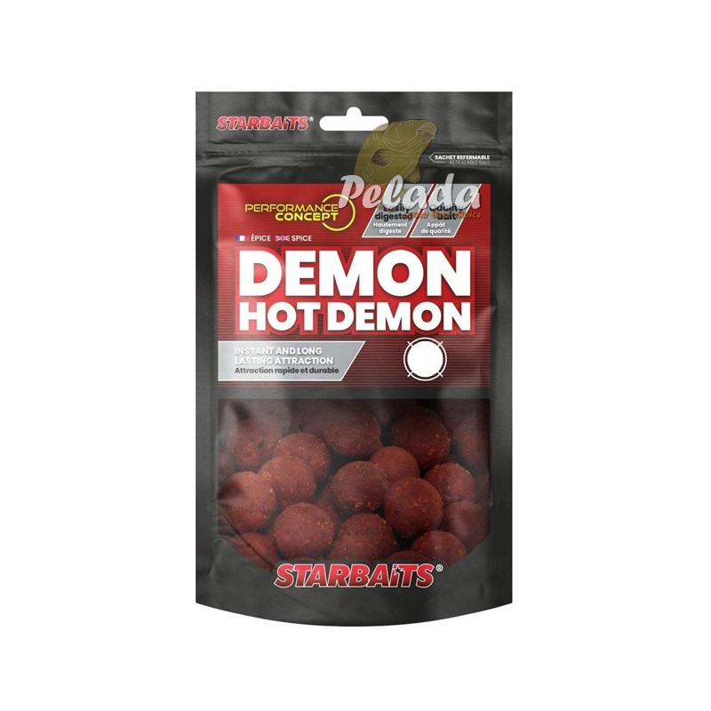 Starbaits Mini Boilies Demon Hot Demon 250g 10mm