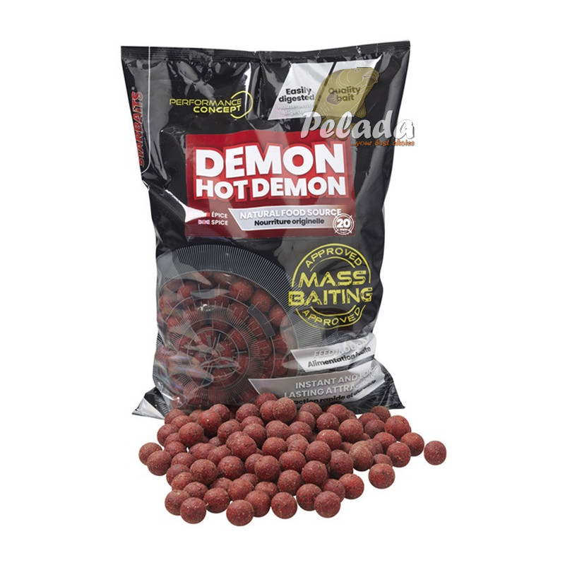 Starbaits Concept Mass Baiting Boilies Demon Hot Demon 3kg