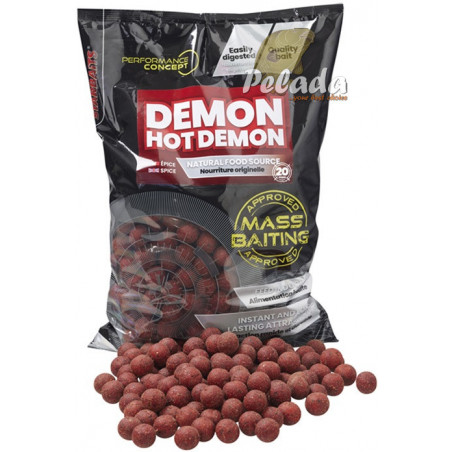 Starbaits Concept Mass Baiting Boilies Demon Hot Demon 3kg