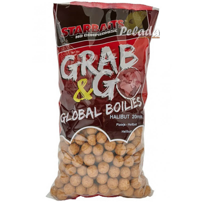 Starbaits Grab&Go Global Boilies Halibut 24mm 2,5kg