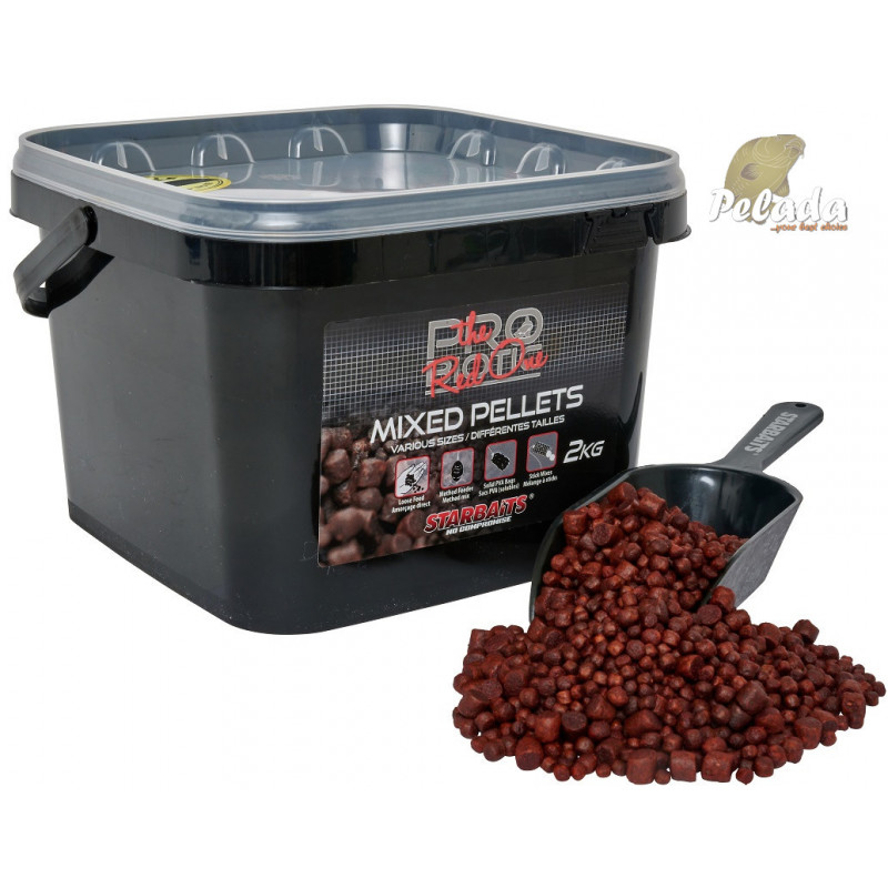 Starbaits Probiotic Pelety Mixed Pellets Red One 2kg