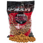 Starbaits D-Solve Rozpustné Boilies Peach&Mango N-Butyric 2,5kg 20mm