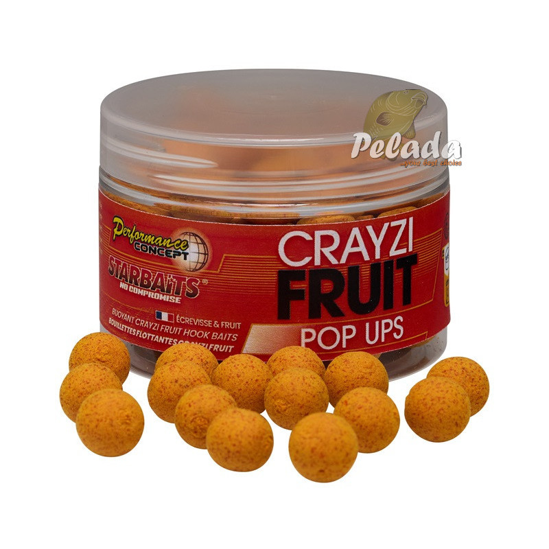 Starbaits Concept Plávajúce Boilies Pop-Ups Crayzi Fruit 50g